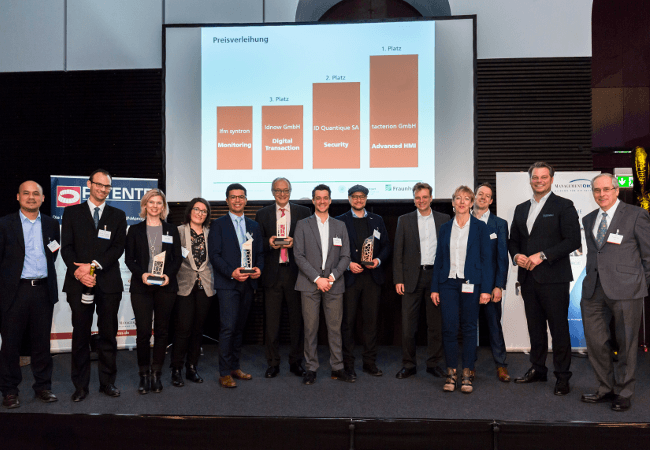 IDQ wins award at Fraunhoher IAO 2018